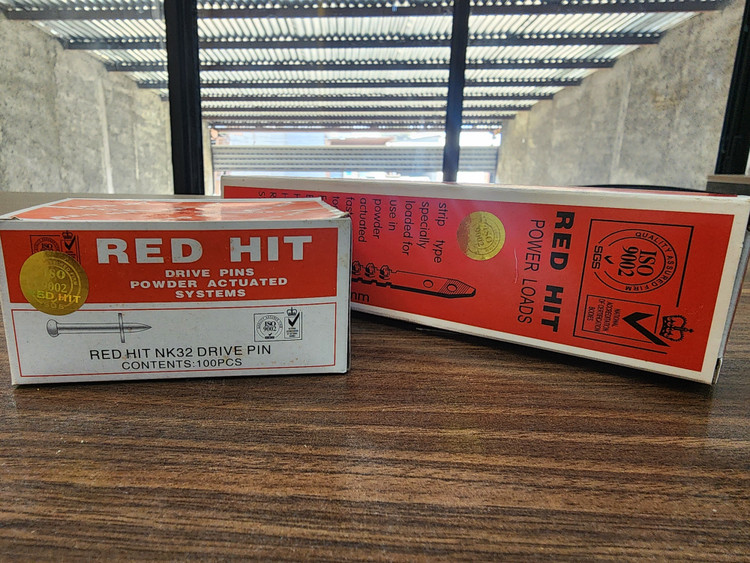 میخ و چاشنی بتن رد هیت اصلی