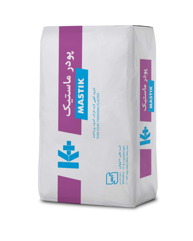 پودر ماستیک 20 کیلویی کی پلاس +k (اصلی)
